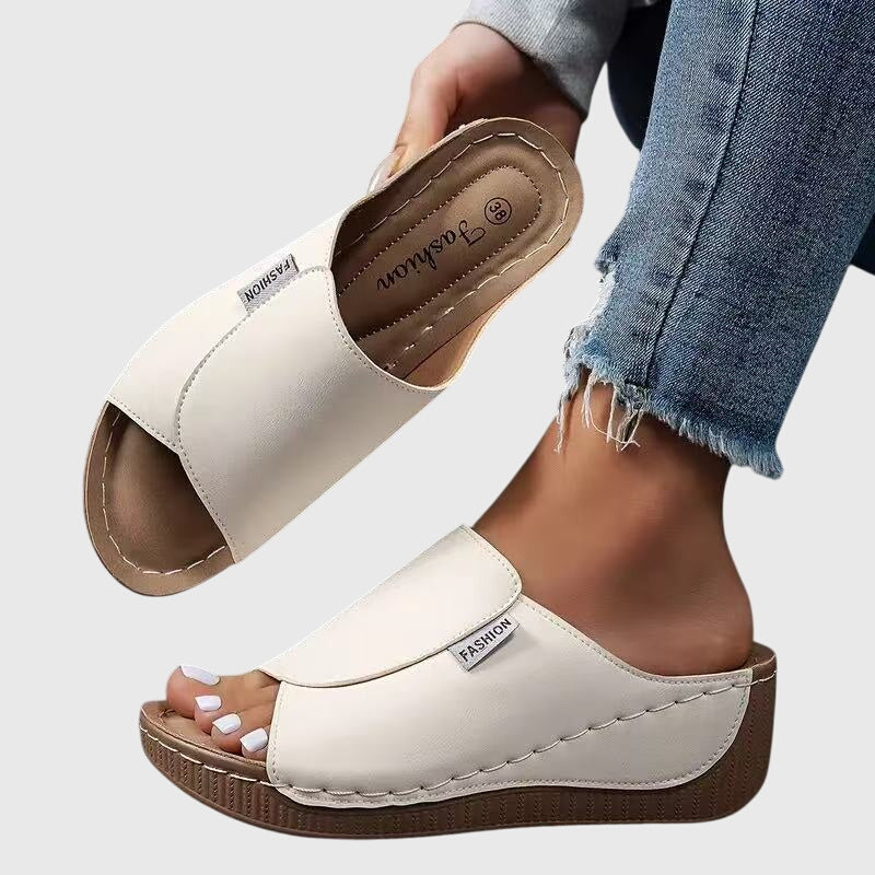 Sandali Ortopedici Eleganti da Donna | Aderenza Antiscivolo e Plantare con Supporto per l’Arco