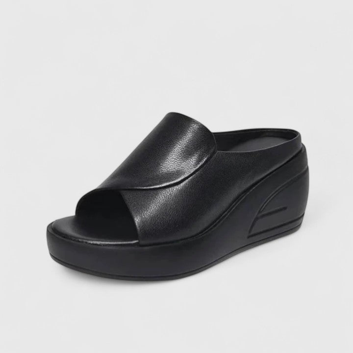 Sandali Ortopedici a Wedge da Donna | Soletta Ergonomica e Scatola per le Dita Spaziosa