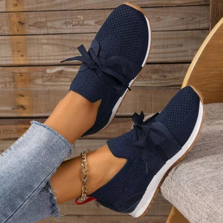 Sneakers ortopediche con tomaia in mesh traspirante
