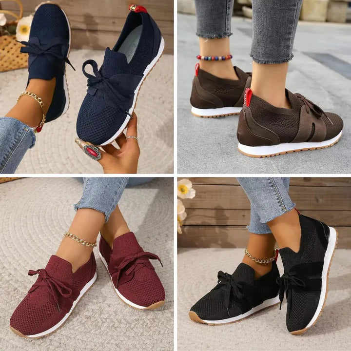 Sneakers ortopediche con tomaia in mesh traspirante