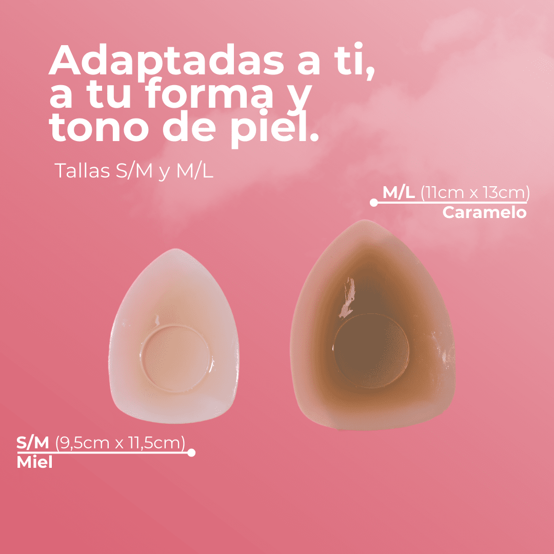 Lulu Rosalie copricapezzoli triangolari con adesivo in silicone