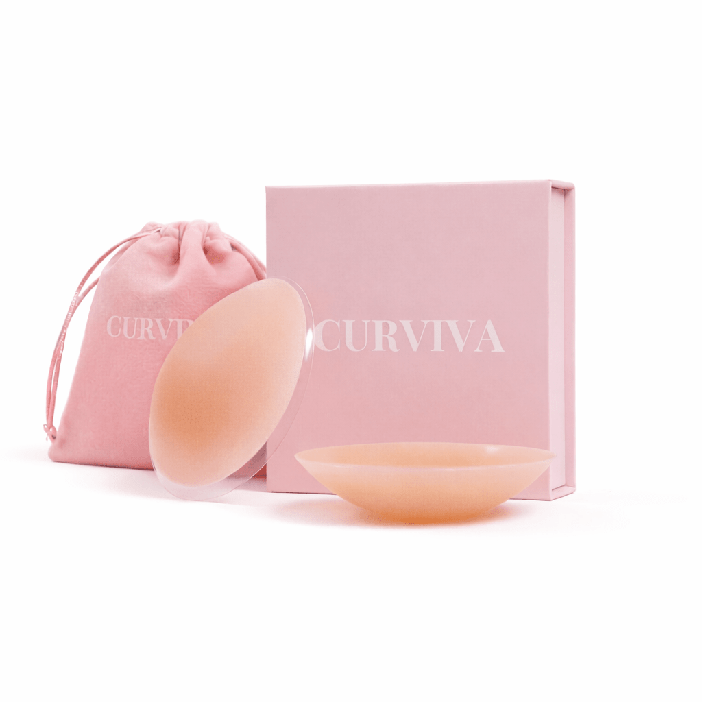 Lulu Rosalie copricapezzoli rotondi senza adesivo in silicone