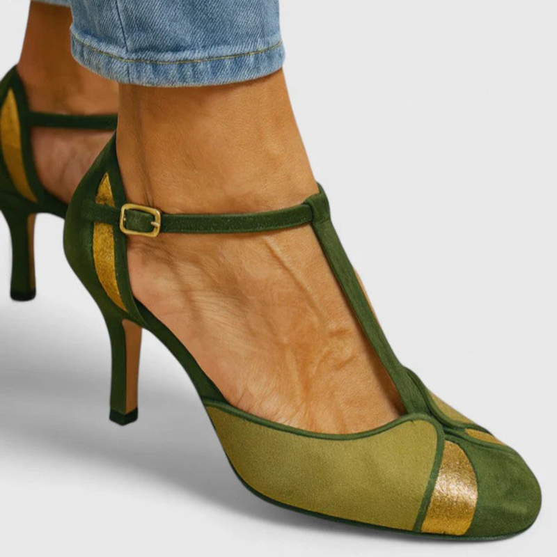 Sandali Vintage Eleganza Verde