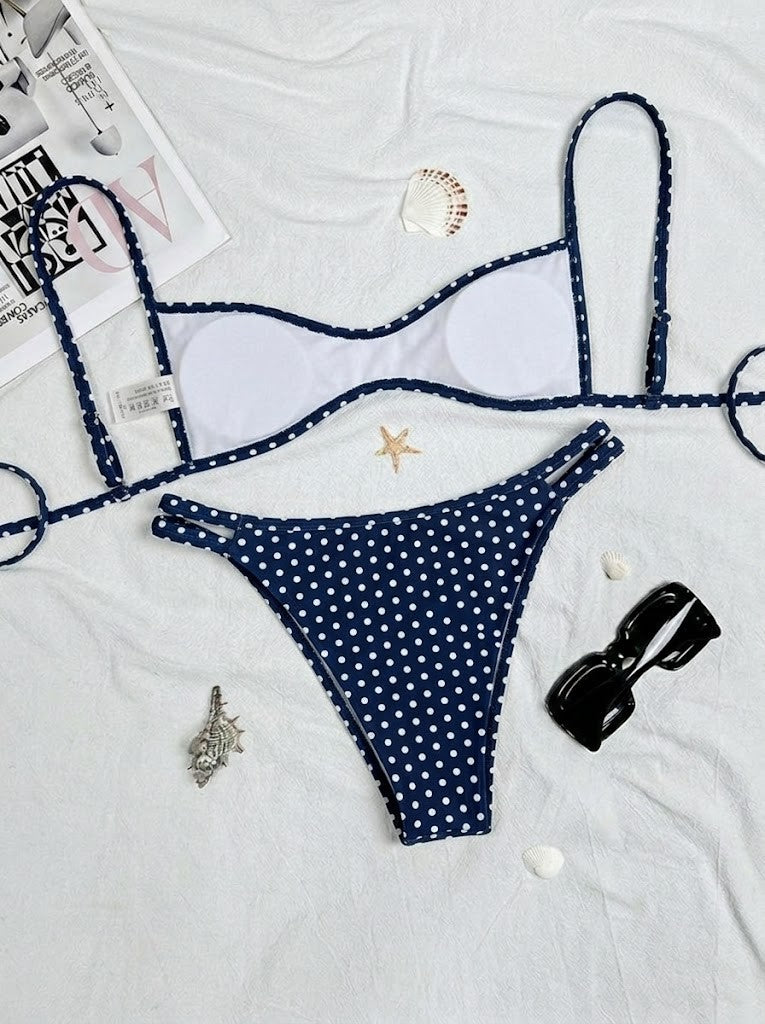 Backless Tie-Up Sexy Two-Piece Swimwear – Buy One, Get One FREE!