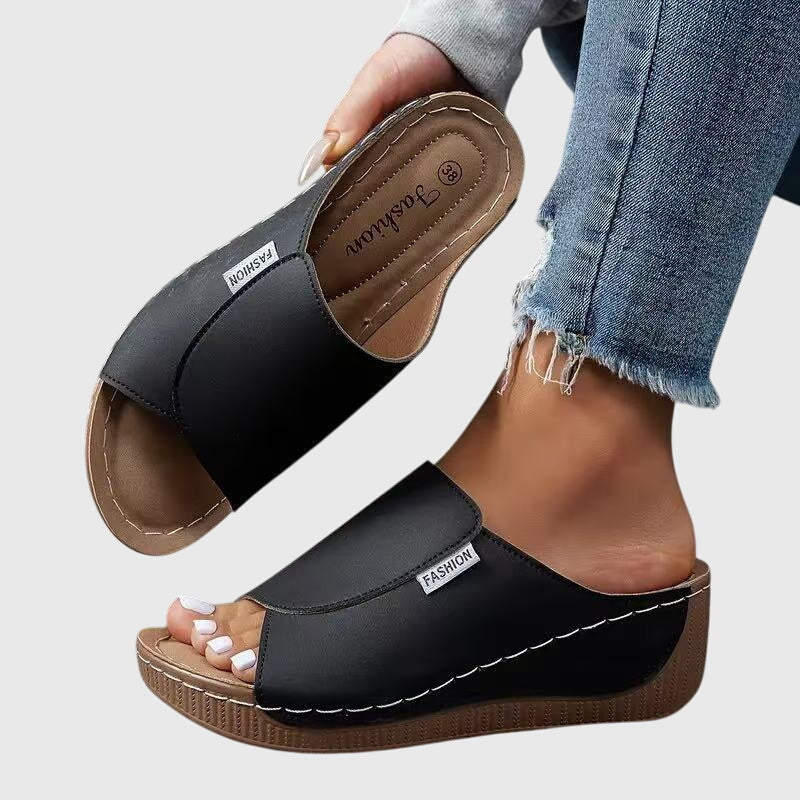 Sandali Ortopedici Eleganti da Donna | Aderenza Antiscivolo e Plantare con Supporto per l’Arco