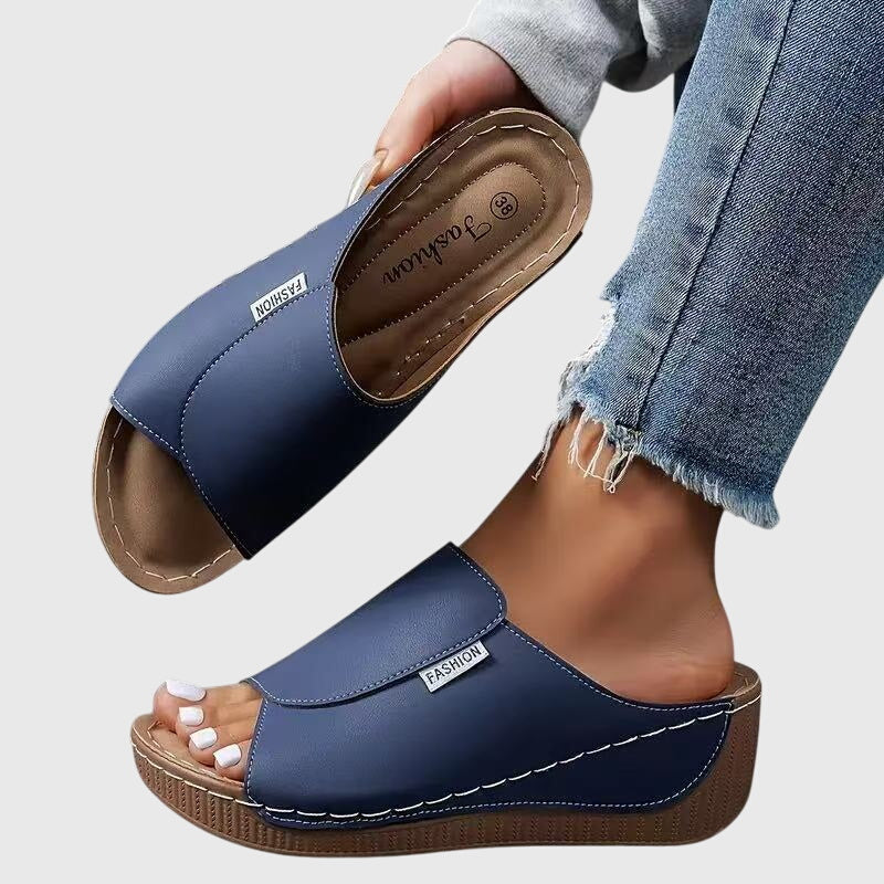 Sandali Ortopedici Eleganti da Donna | Aderenza Antiscivolo e Plantare con Supporto per l’Arco
