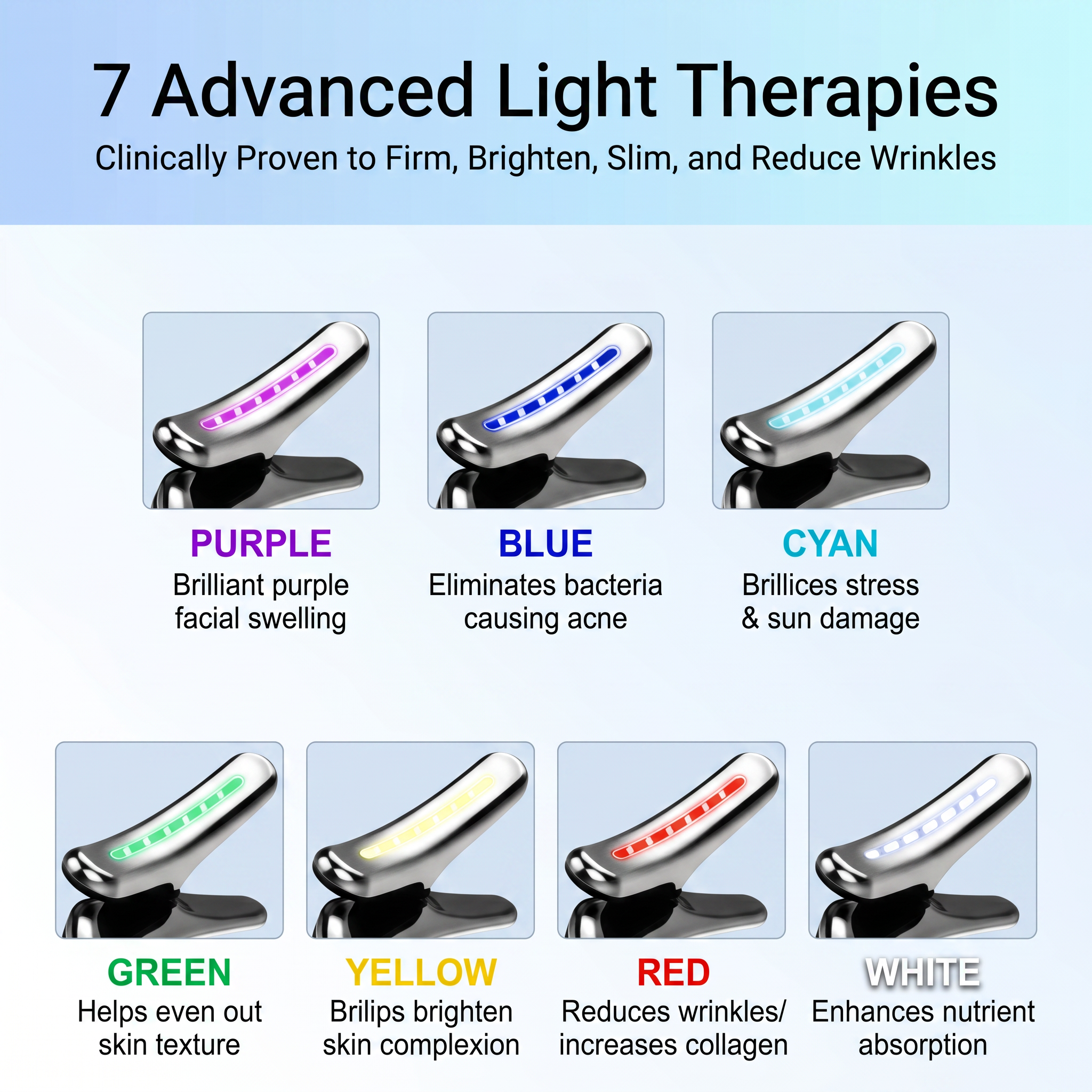 GlowLift Pro™ EMS & LED Face Massager