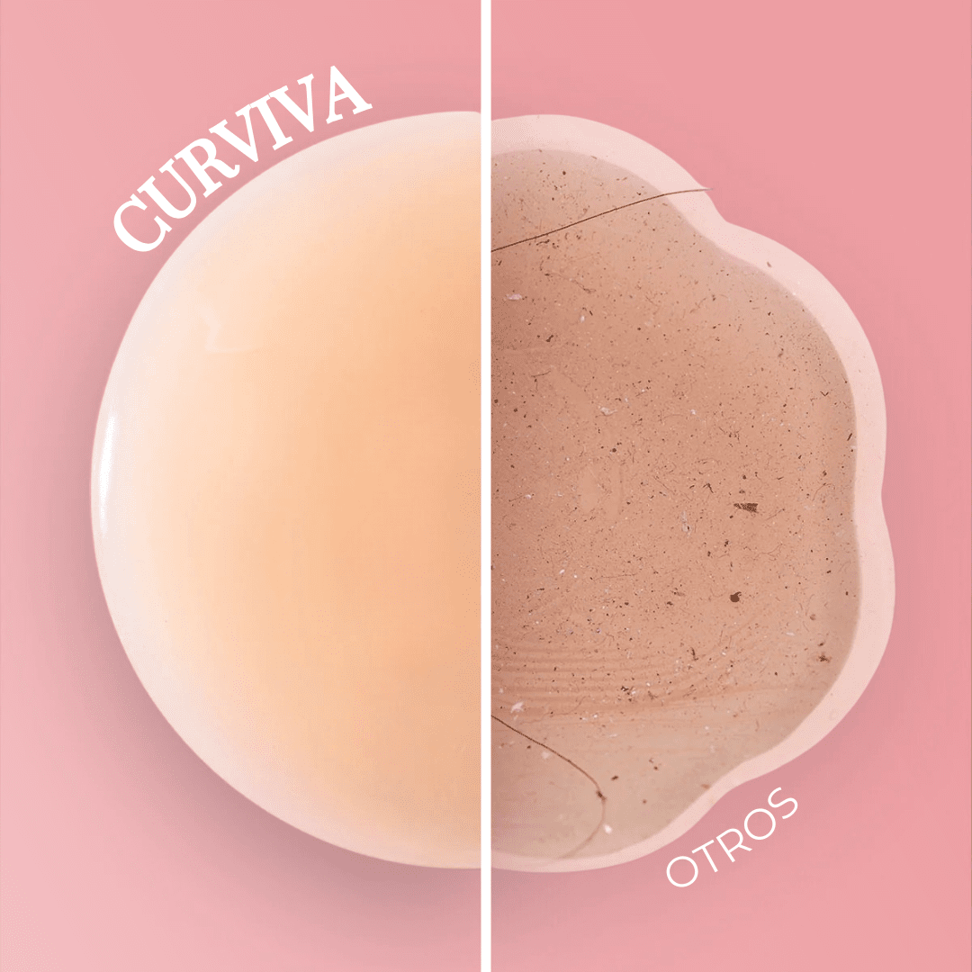 Lulu Rosalie copricapezzoli rotondi senza adesivo in silicone