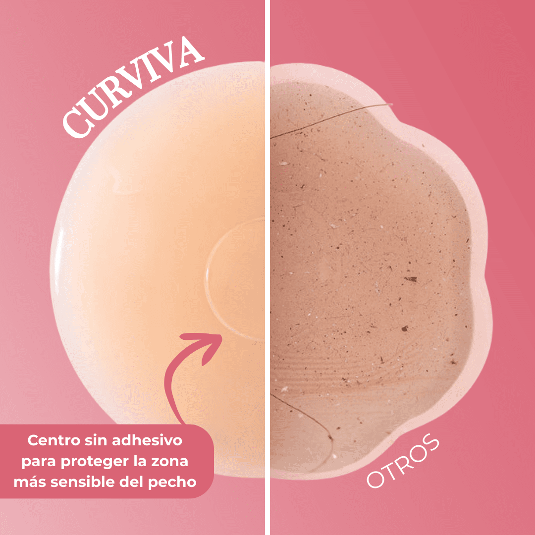 Lulu Rosalie copricapezzoli rotondi con adesivo in silicone